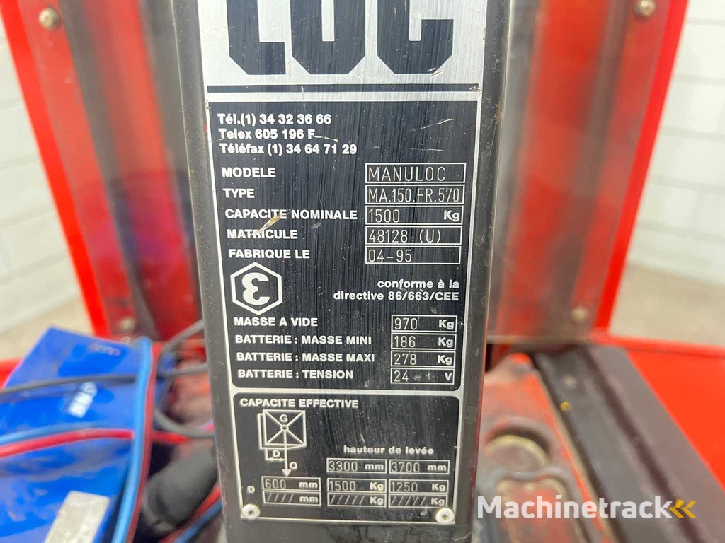 Manitou - 1995 - LOC MA.150 - Stapler