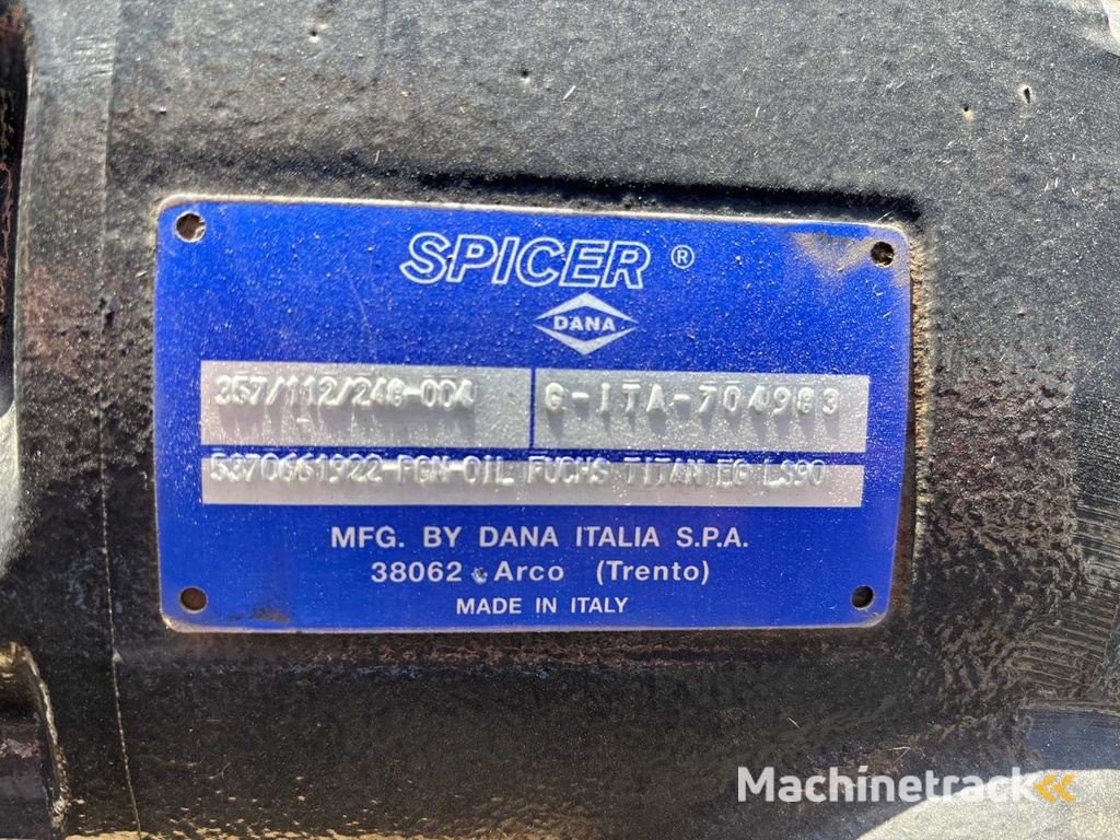 DANA ITALIA S.R.L SPICER / DANA - Planetary Gear Axle