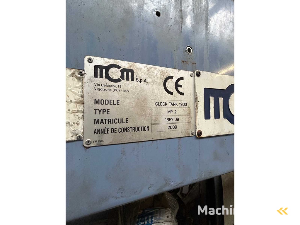MCM - TANK 1900 MP2 - 5-Achsen horizontales Bearbeitungszentrum - 2009