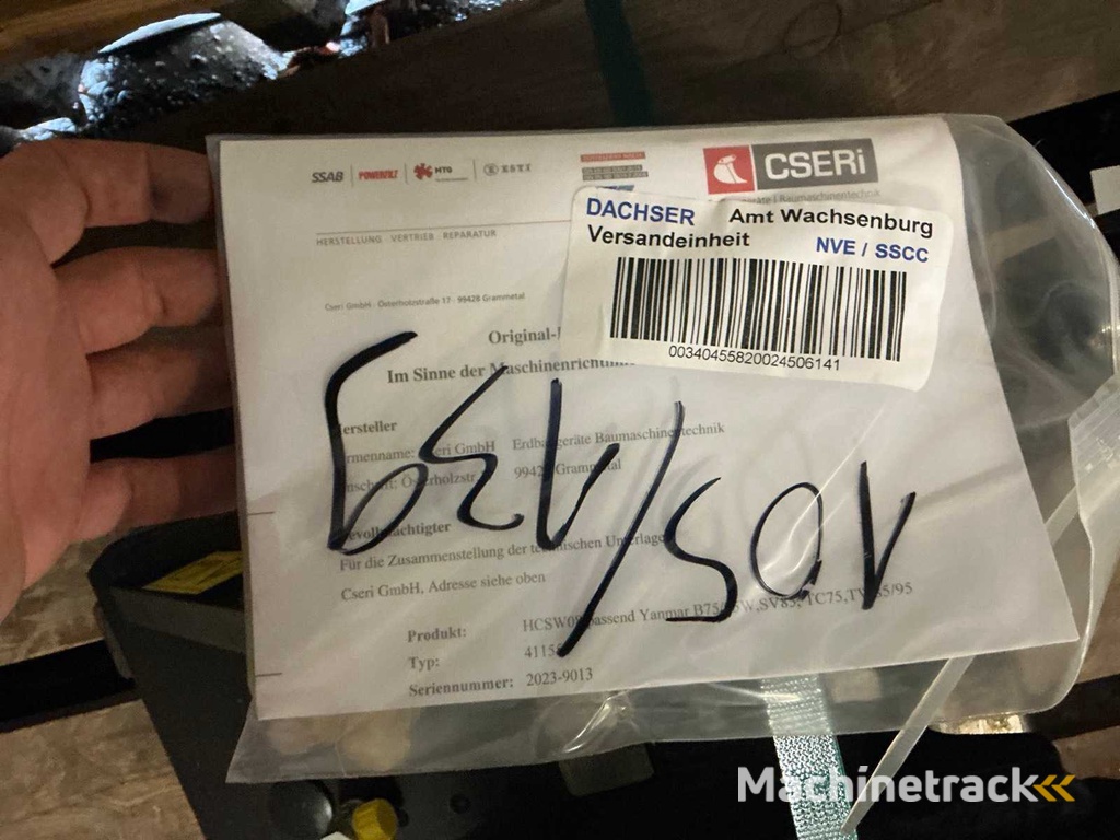 2023 YANMAR HCSW08 Schnellwechsler, hydr.