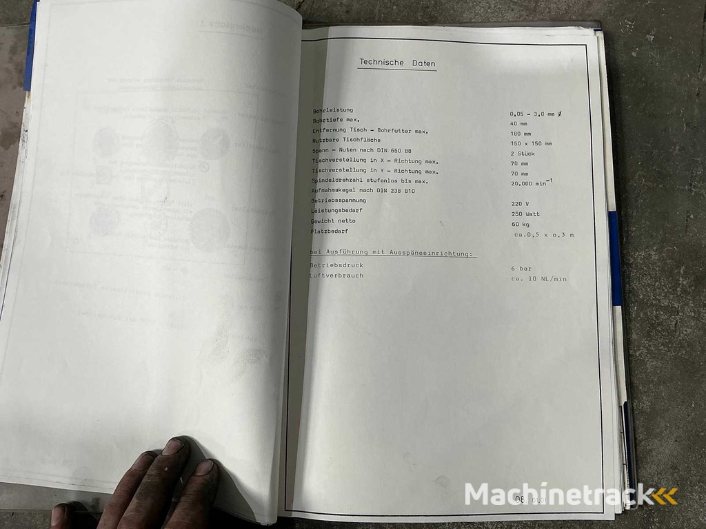 Buckard - 3/50 - Säulenbohrmaschine - 1986