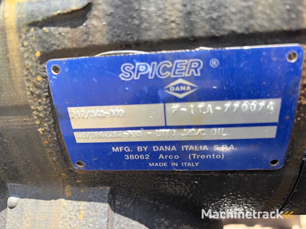DANA ITALIA S.R.L SPICER / DANA - Planetary Steering Axle