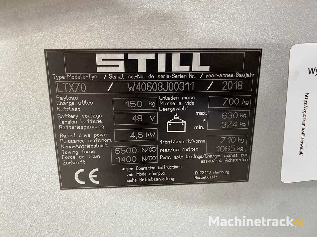 Still - 2018 - LTX70 - Industrietraktor