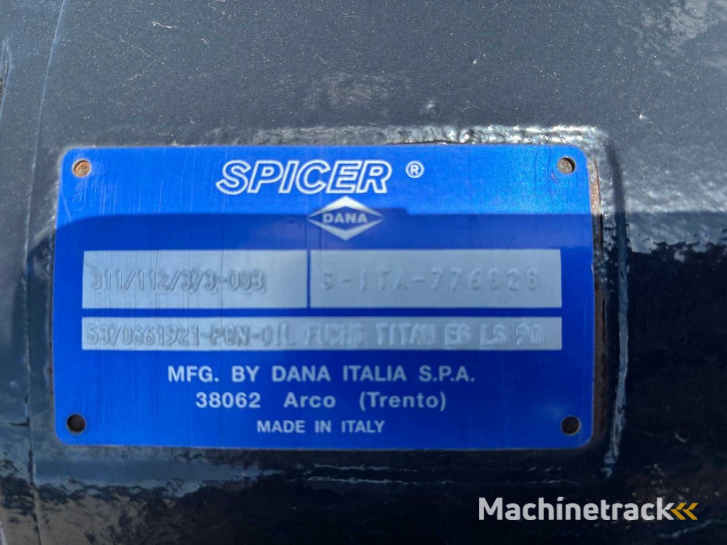 DANA ITALIA S.R.L  SPICER / DANA - Hinterachse