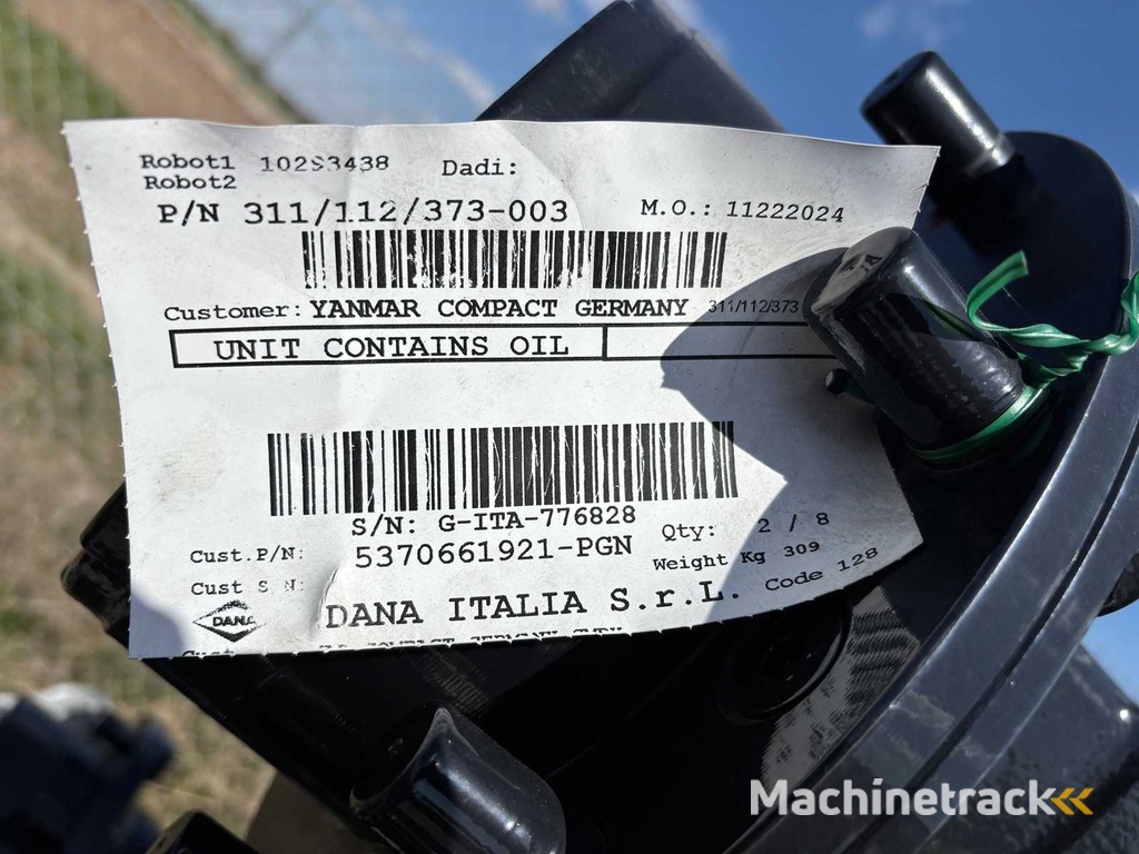 DANA ITALIA S.R.L  SPICER / DANA - Hinterachse