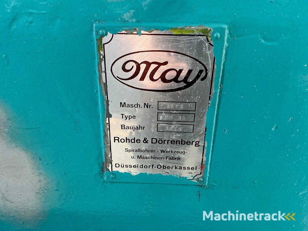Mai Rohde Dörrenberg - Mod. 35 - Schleifmaschine für Werkzeuge
