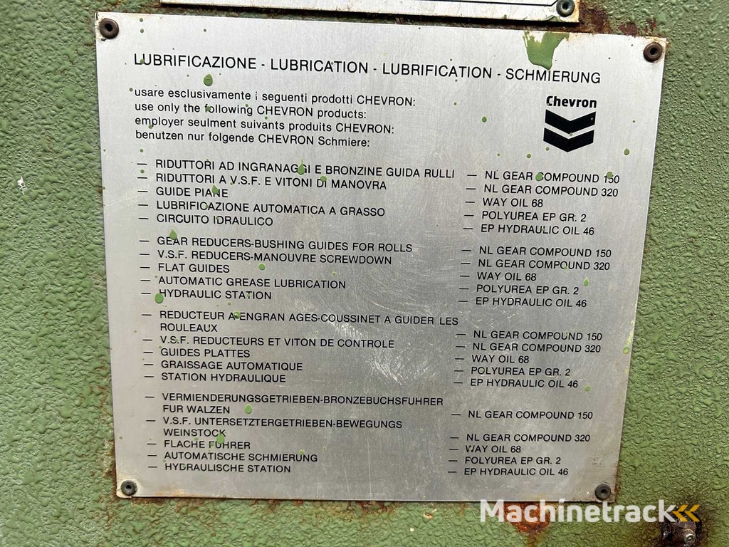 Ducci - Piegatrice 3x2000 - Falzmaschinen - 2001