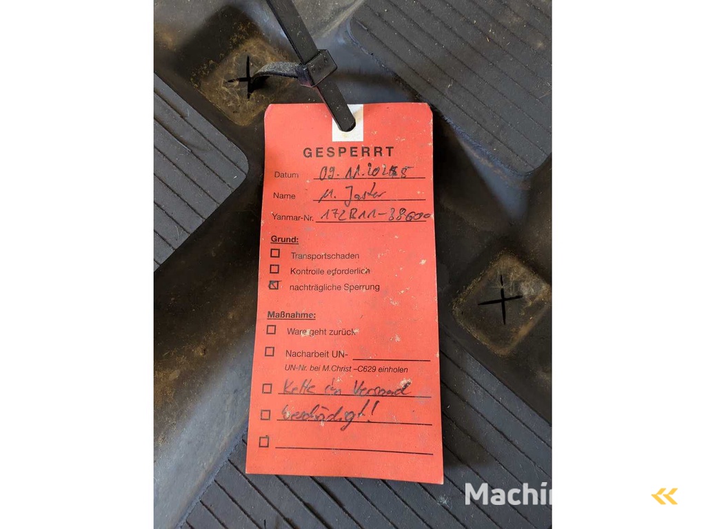 Satz Gummiketten (2 Stück) - 485x92Yx72 - passend zu Yanmar SV100