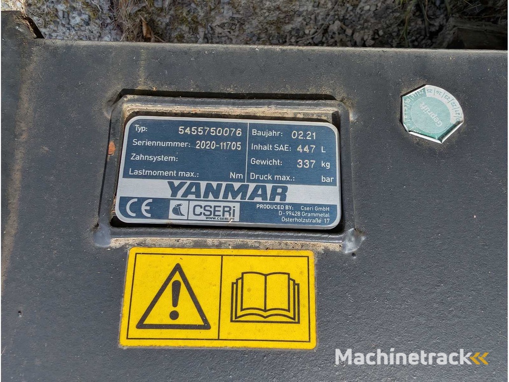 CSERI GMBH  GRABENRAEUMLOEFFEL STARR 2000MM - SW08 - 447 LITER - TYP4.5