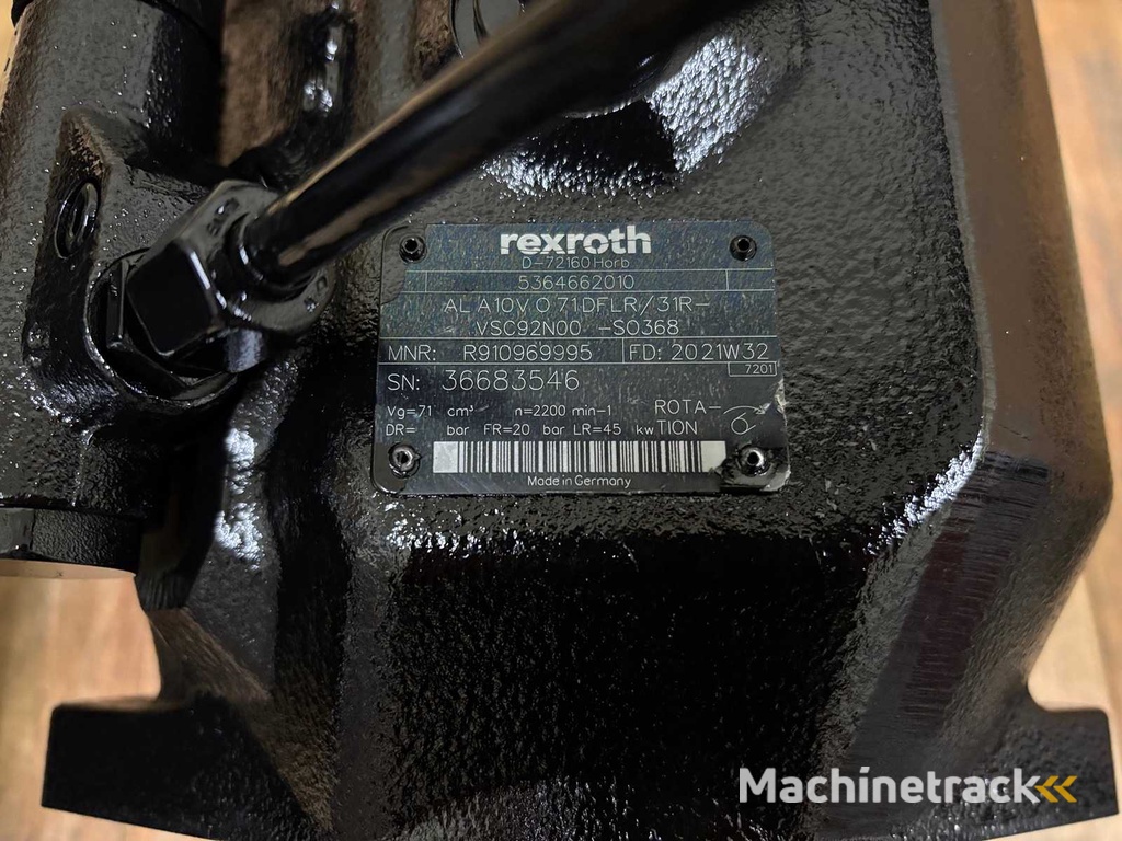 BOSCH REXROTH AG RD 92701/06.09 1/4 VERSTELLPUMPE AT=644