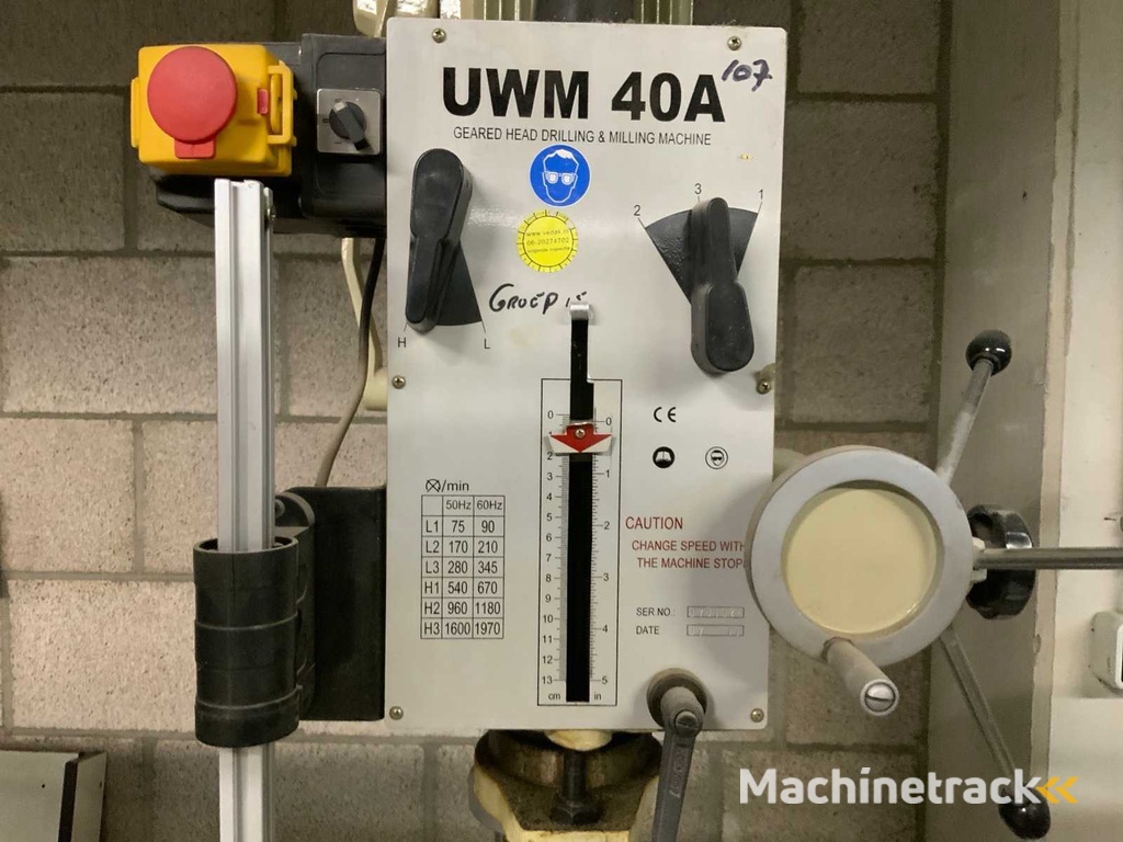 2001 UWM 40A Bohrmaschine/Fräsmaschine