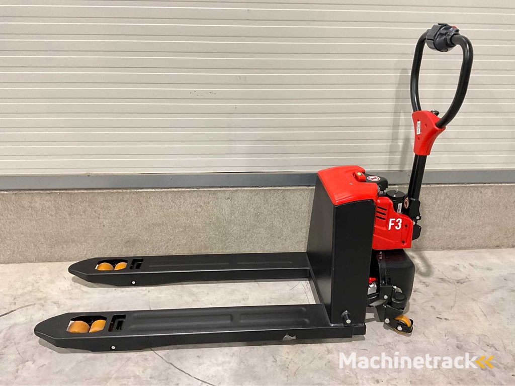 EP - 2025 - F3 + zwenkwielen in krat - Elektrische palletwagen