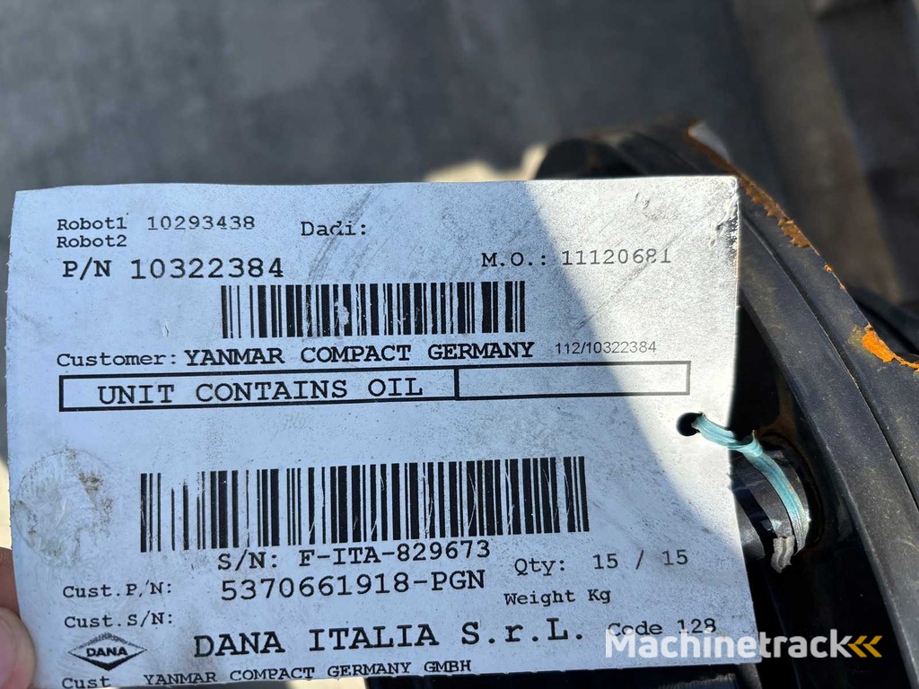 DANA ITALIA S.R.L  SPICER / DANA - Planeten-Triebachse