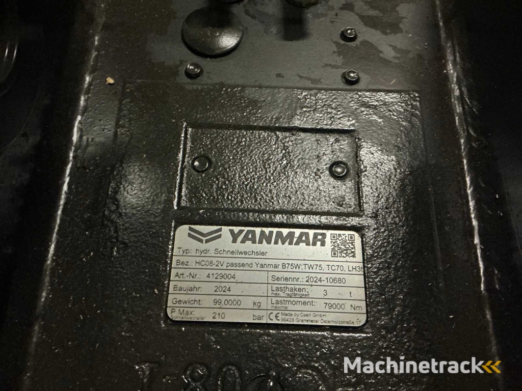 2024 YANMAR HCSW08-2V Schnellwechsler, hydr.