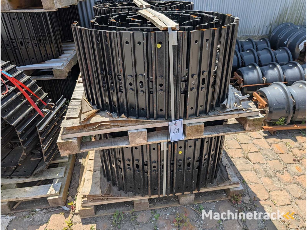 Satz Baggerketten - STAHLKETTE 450 (LINKS + RECHTS)