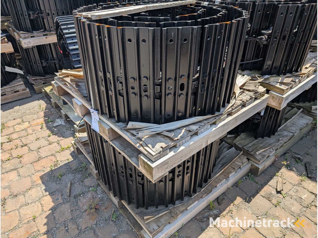 Satz Baggerketten - STAHLKETTE 450 (LINKS + RECHTS)