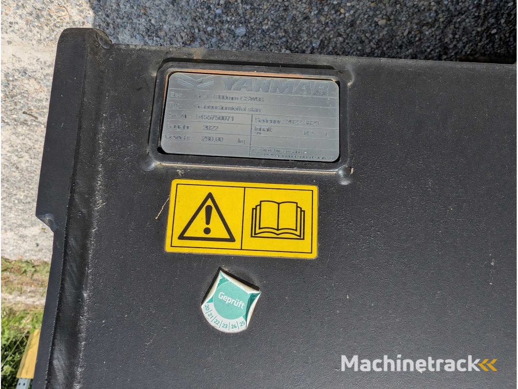 CSERI GMBH  GRABENRAEUMLOEFFEL STARR 1800MM - SW08 - 342 LITER - TYP4