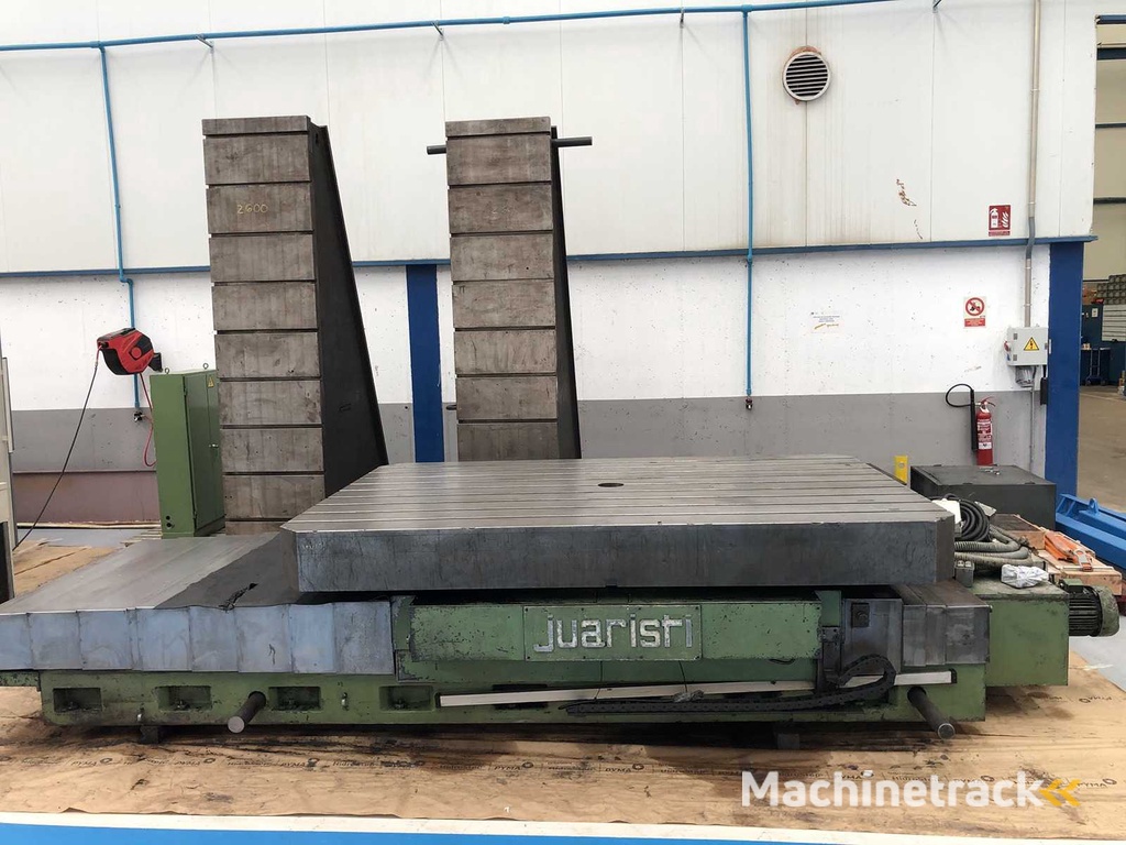 JUARISTI Rotary table for heavy milling