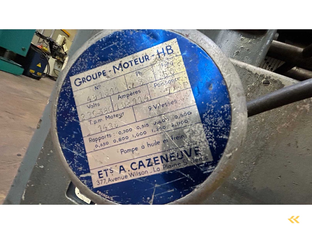 CAZENEUVE HB 575 Conventionele draaibank