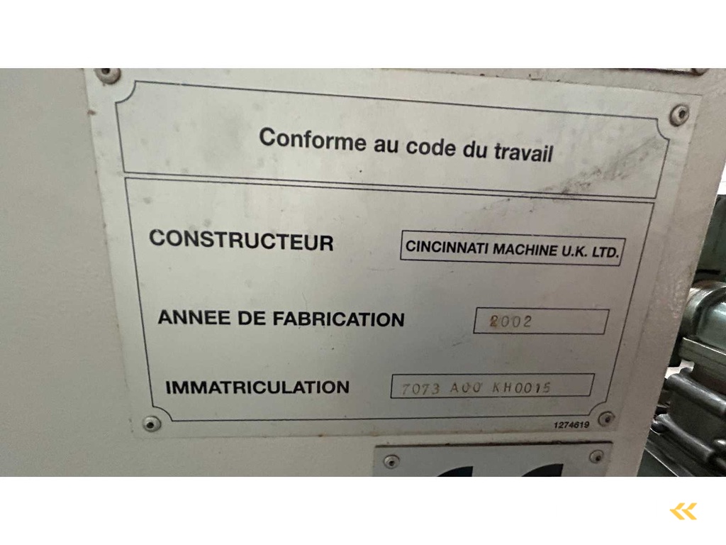 CINCINNATI MACHINE U.K. Ltd. - HAWK 300 - CNC-draaibank - 2002