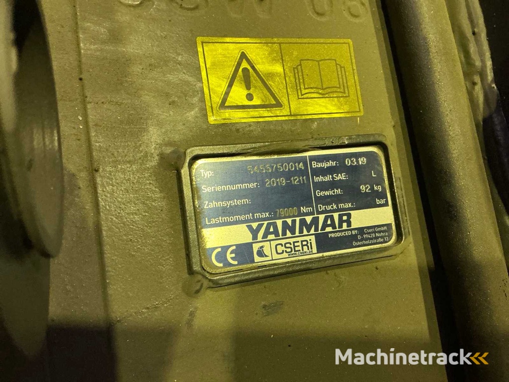 2019 YANMAR 5455750014 Schnellwechsler