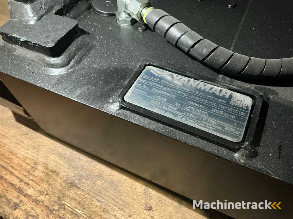 YANMAR - HCSW08 - 2023 - Powertilt PT100 mit Schnellwechsler, hydr.