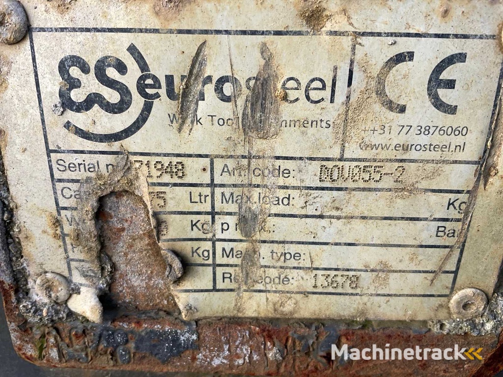 Eurosteel DOV055-2 Schaufel für Bagger CW30