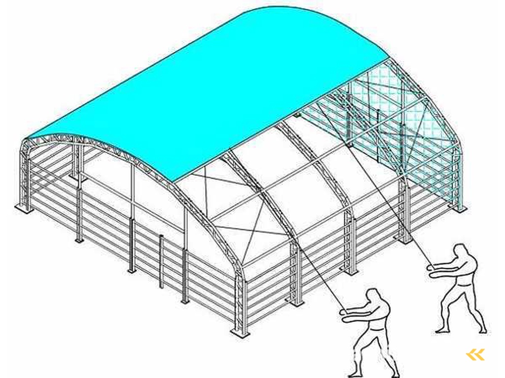 2025 - Easy-Going - (10x10x4,5 meter) - Animal enclosure / shelter 10 meter