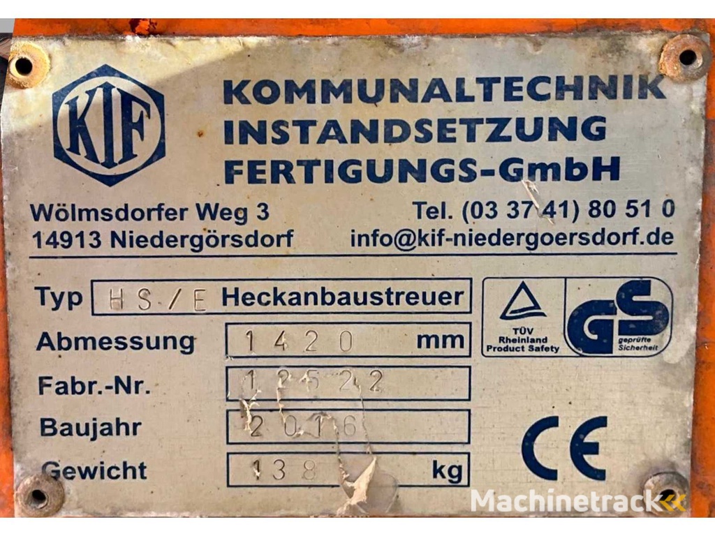 2016 KIF HS/E Salzstreuer