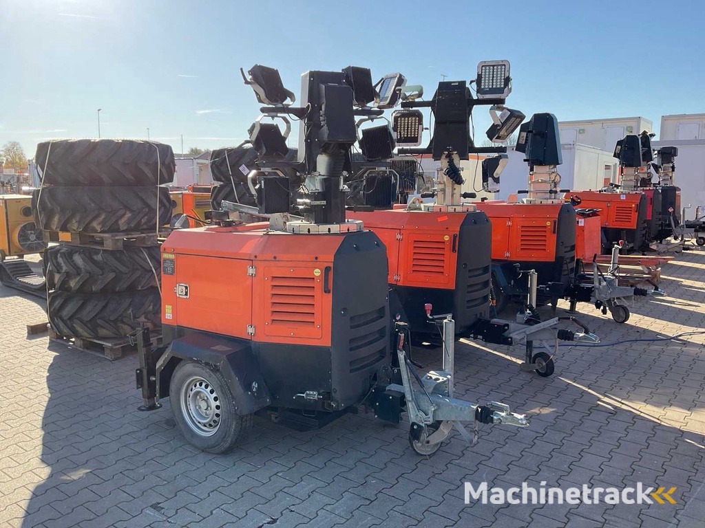 2017 Trime X-ECO A0031 LED Light Mast Generator Trailer