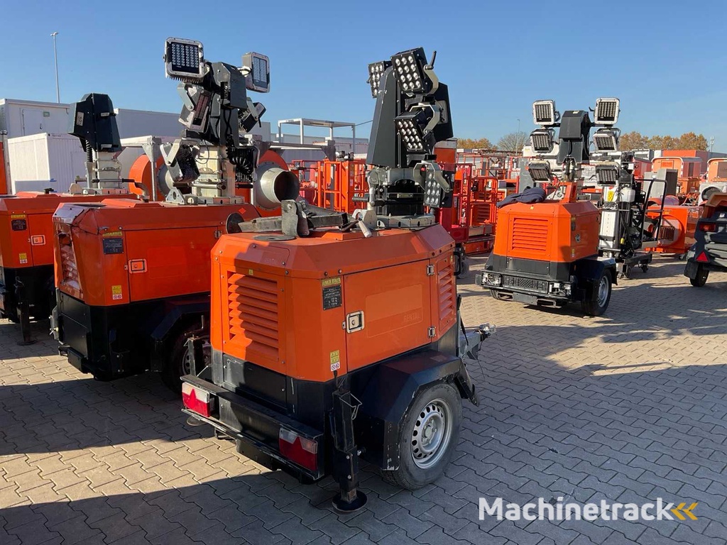 2017 Trime X-ECO A0031 LED Light Mast Generator Trailer