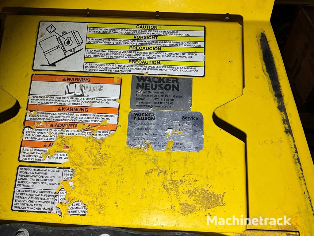 WackerNeuson RT Tandem Roller