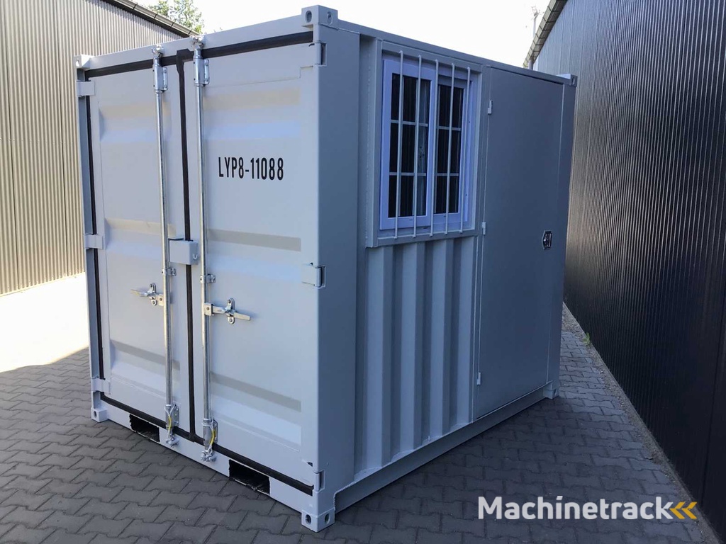 2024 - GMPU - 2024 - 8ft - Storage container with side door and window