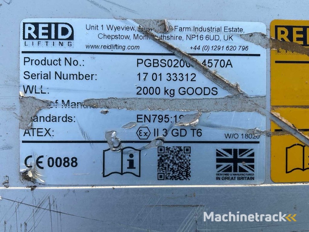 Reid Lifting Limited Porta Gantry Aluminium-Portalkran