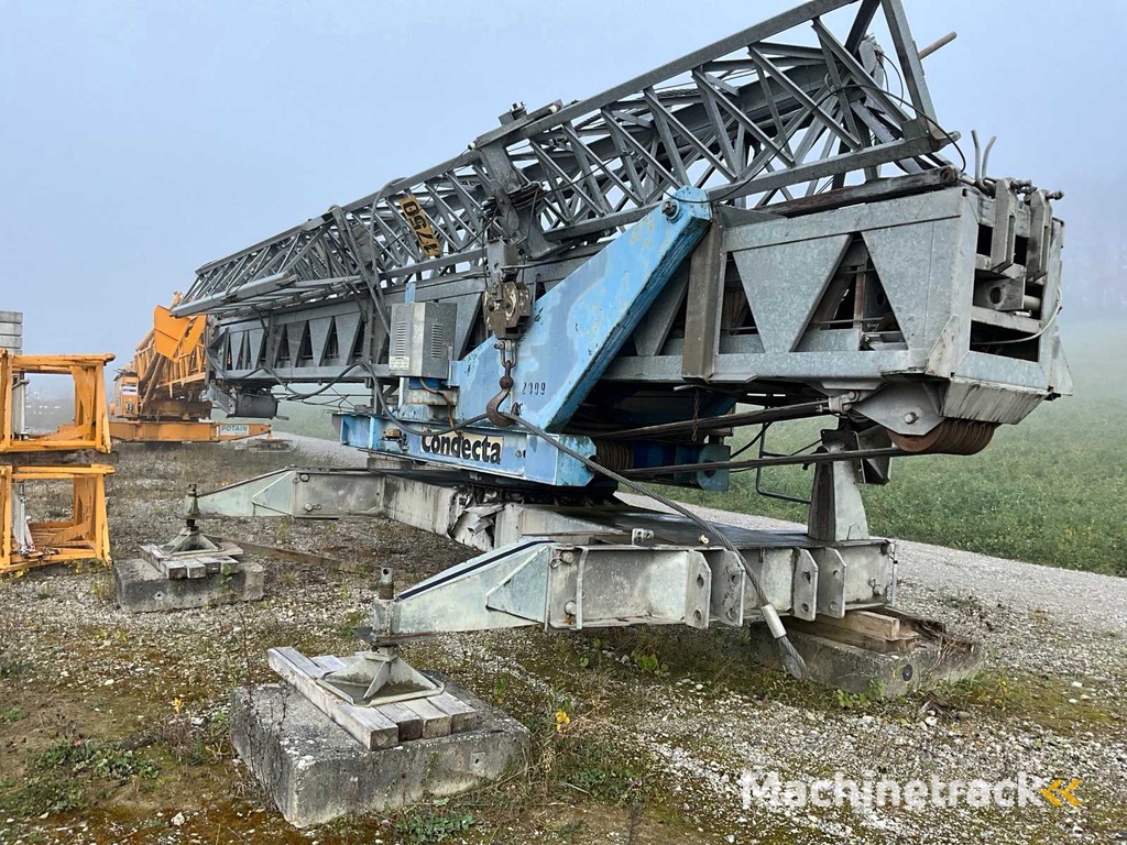 1987 Condecta Euro 3010 Zelfoprichtende kraan zonder chassis