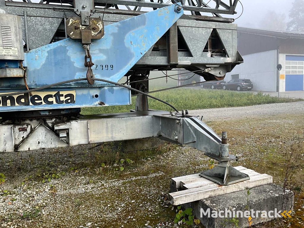 1987 Condecta Euro 3010 Zelfoprichtende kraan zonder chassis