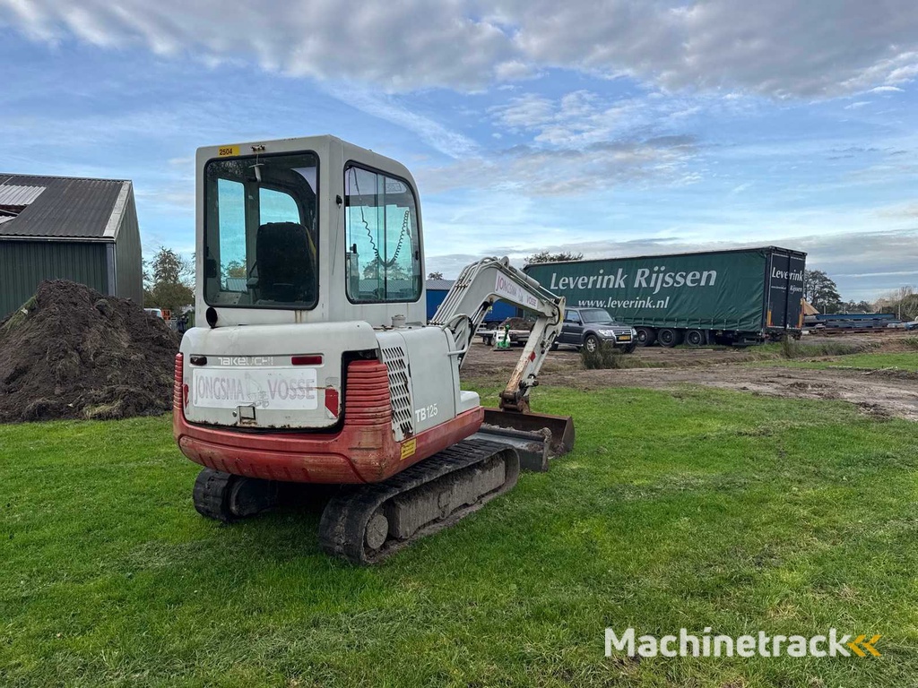 Takeuchi - TB 125 - Minigraafmachine