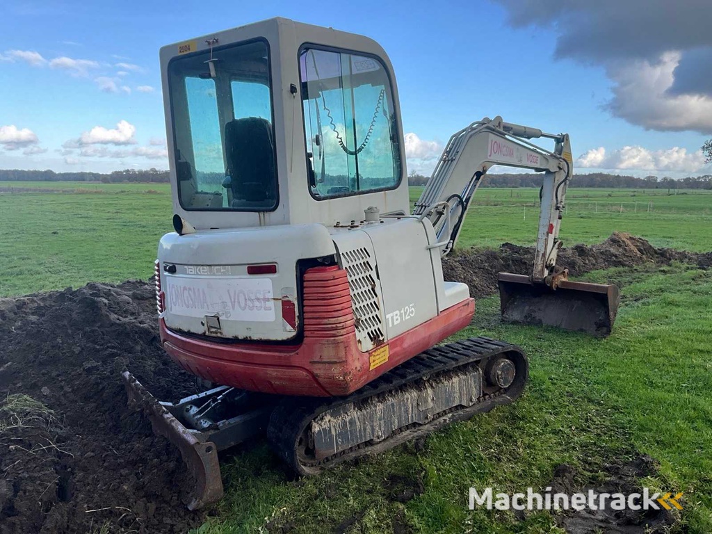 Takeuchi - TB 125 - Minigraafmachine