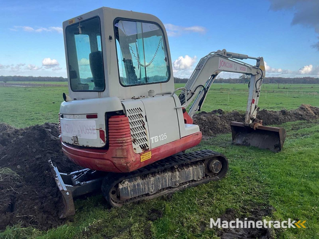 Takeuchi - TB 125 - Minigraafmachine