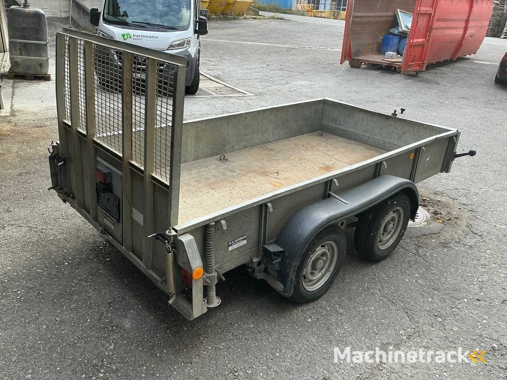 2004 IFOR Williams IW27CH Sachentransportanhänger mit Auffahrrampe
