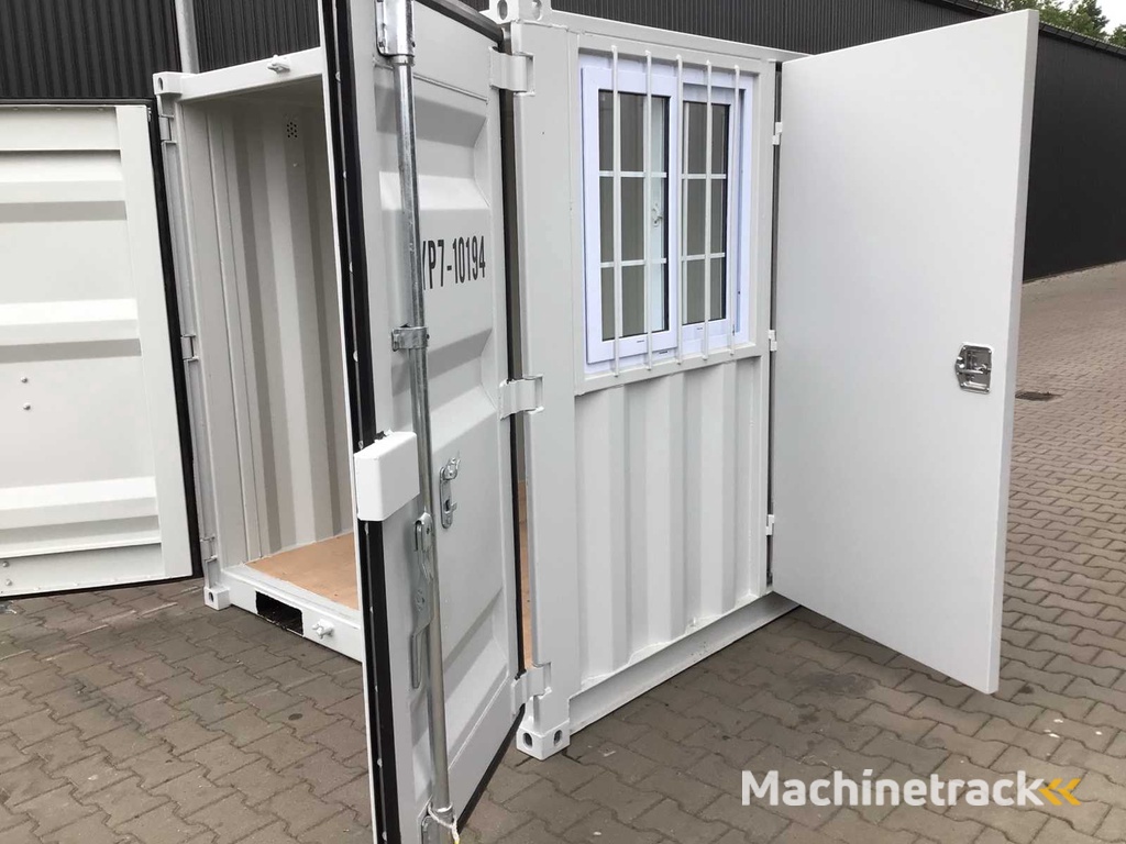 2024 - GMPU - 2024 - 7ft - Lagercontainer mit Seitentür und Fenster