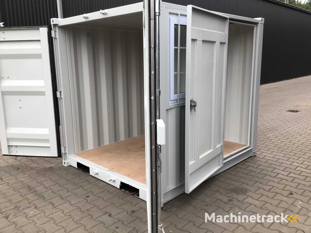 2024 - GMPU - 2024 - 7ft - Lagercontainer mit Seitentür und Fenster