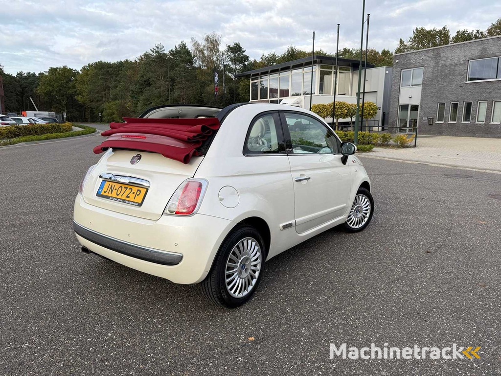 Fiat - 2010 - 500 C - 1.2 Pop Cabrio -JN-072-P