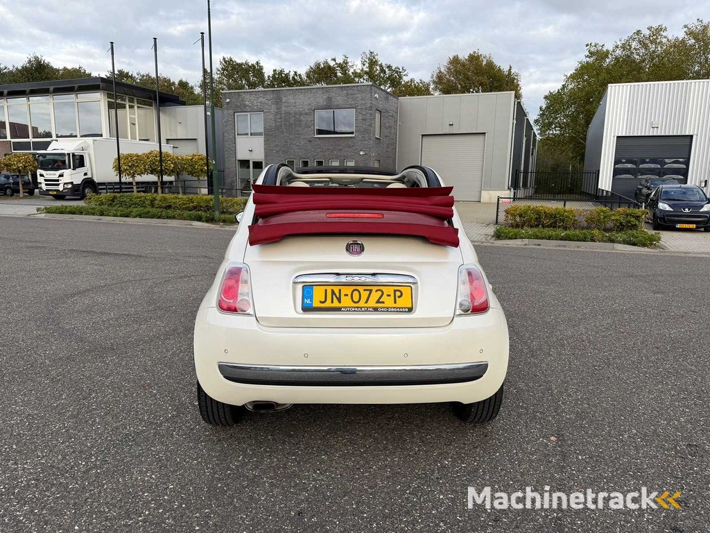 Fiat - 2010 - 500 C - 1.2 Pop Cabrio -JN-072-P