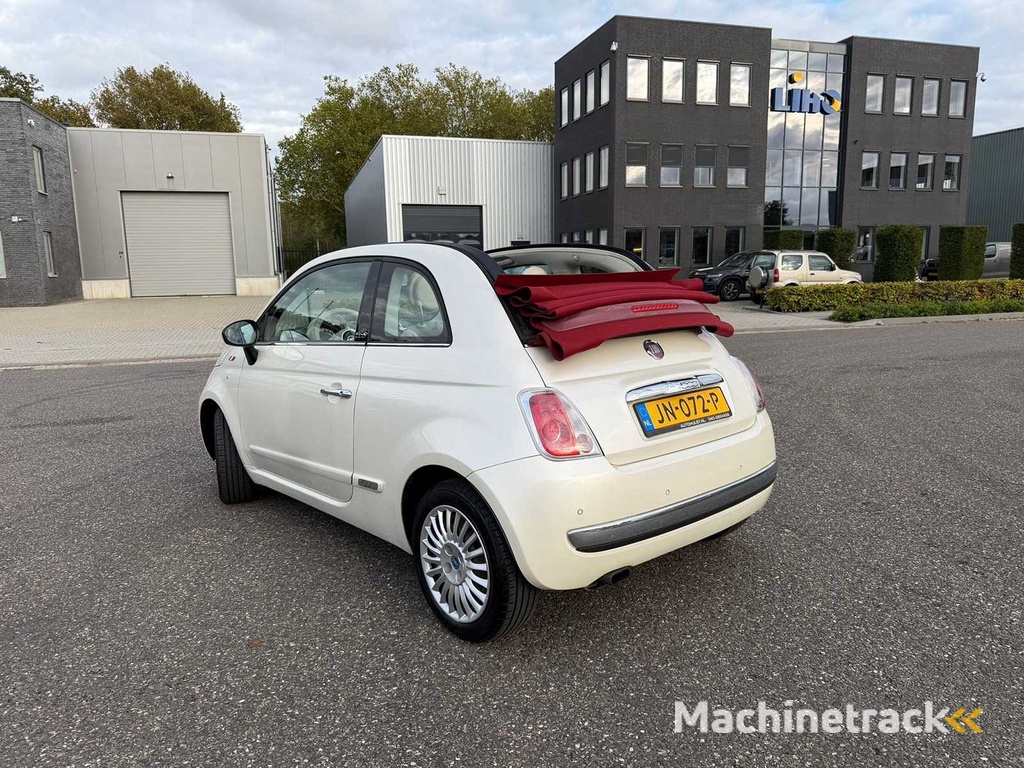 Fiat - 2010 - 500 C - 1.2 Pop Cabrio -JN-072-P