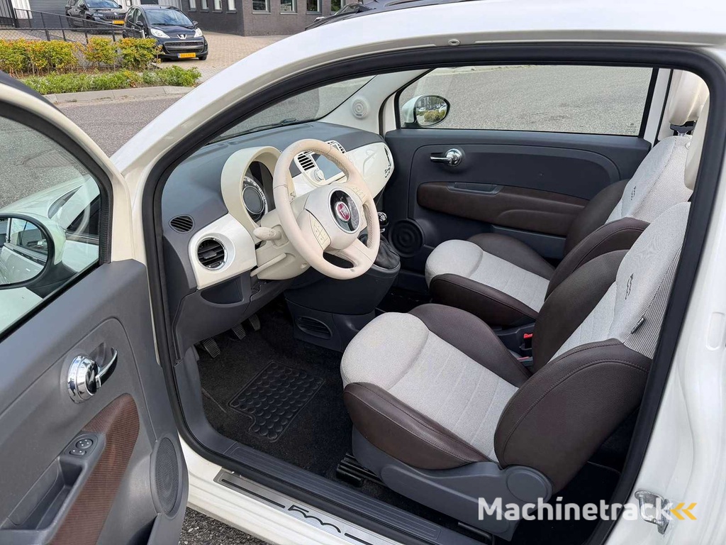 Fiat - 2010 - 500 C - 1.2 Pop Cabrio -JN-072-P