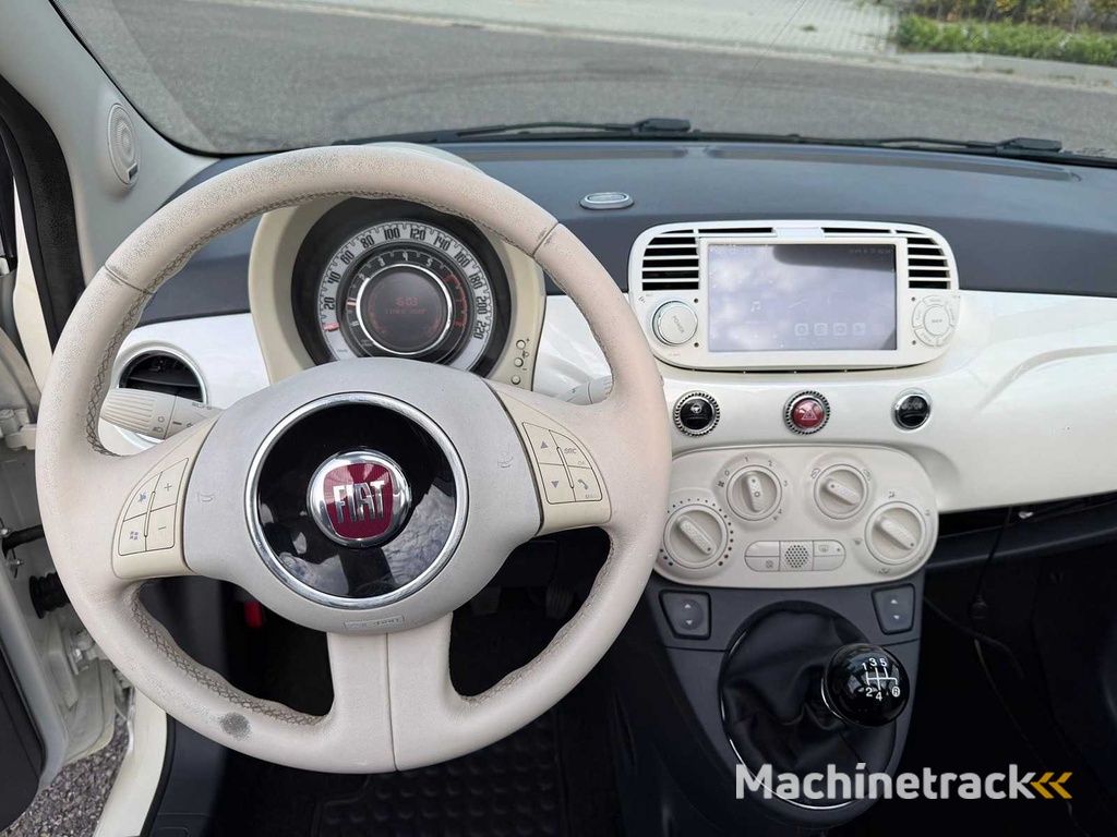 Fiat - 2010 - 500 C - 1.2 Pop Cabrio -JN-072-P