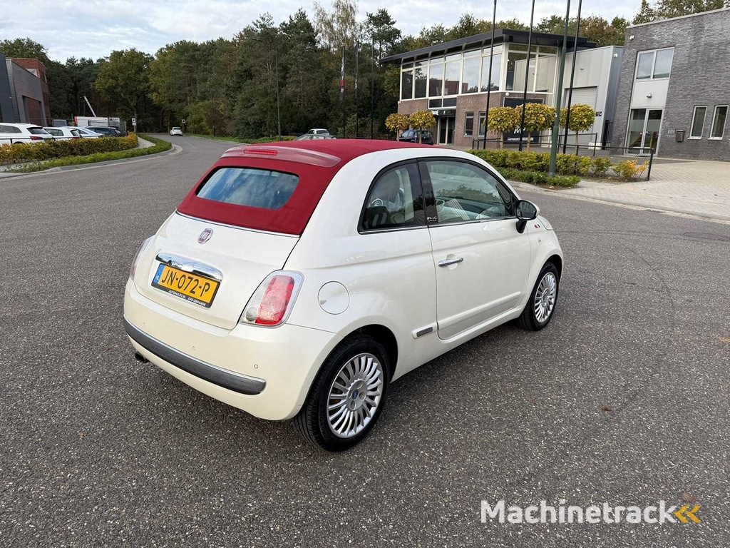 Fiat - 2010 - 500 C - 1.2 Pop Cabrio -JN-072-P