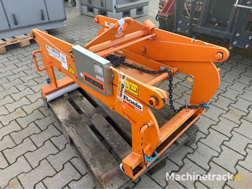 2023 Van der Blij 2100MK408-2,5 BSV Mechanische Blockklemme