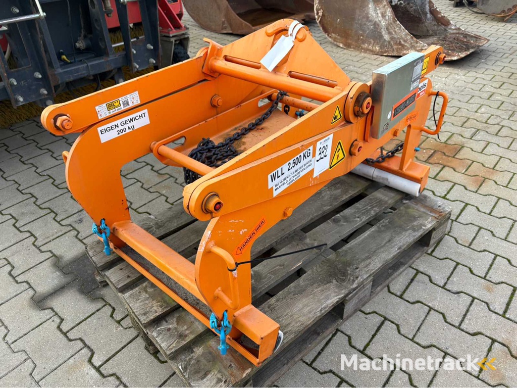 2023 Van der Blij 2100MK408-2,5 BSV Mechanische Blockklemme